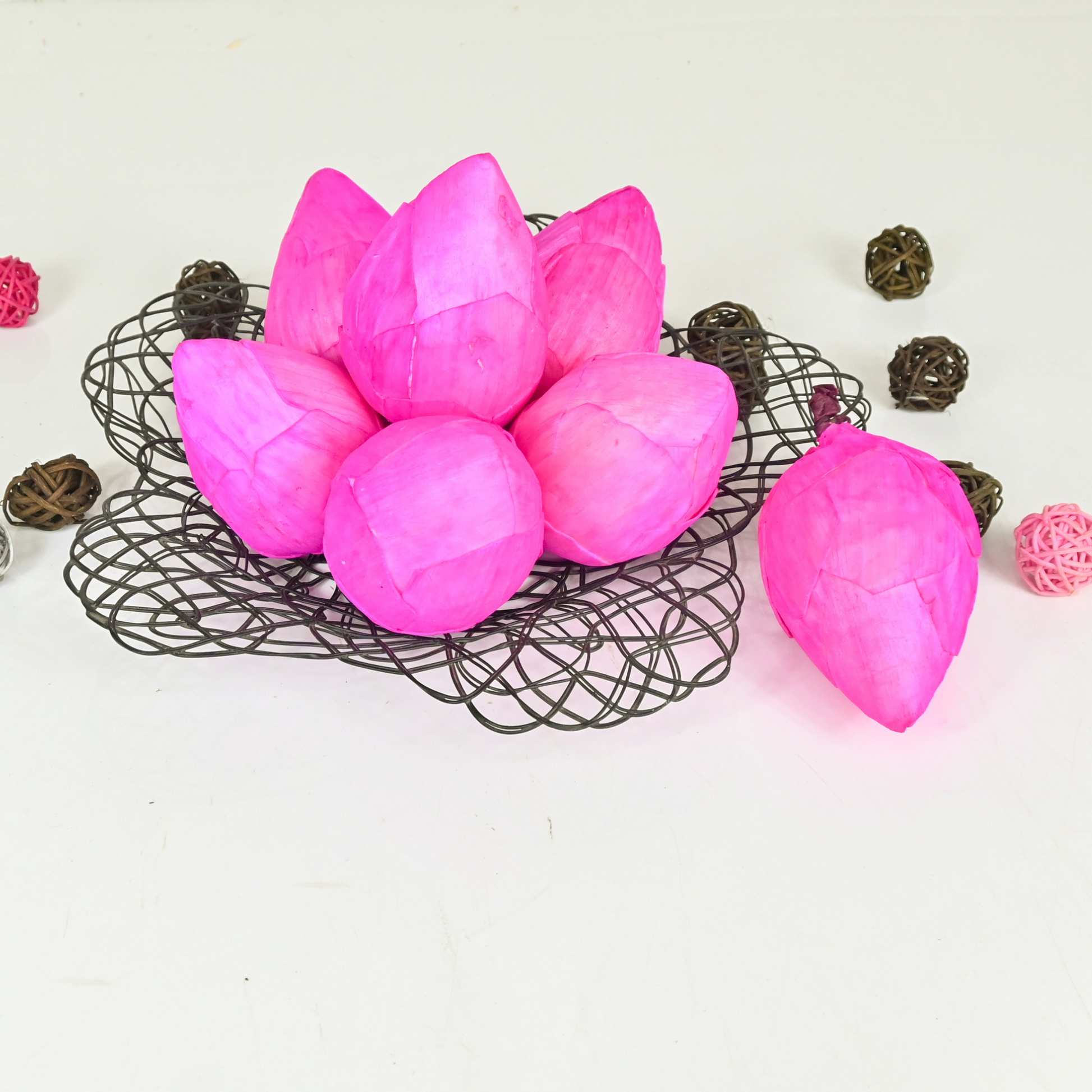 ORIENTAL FLOWERS SOLA LOTUS BUDS (PACK OF 10) - Oriental Flowers