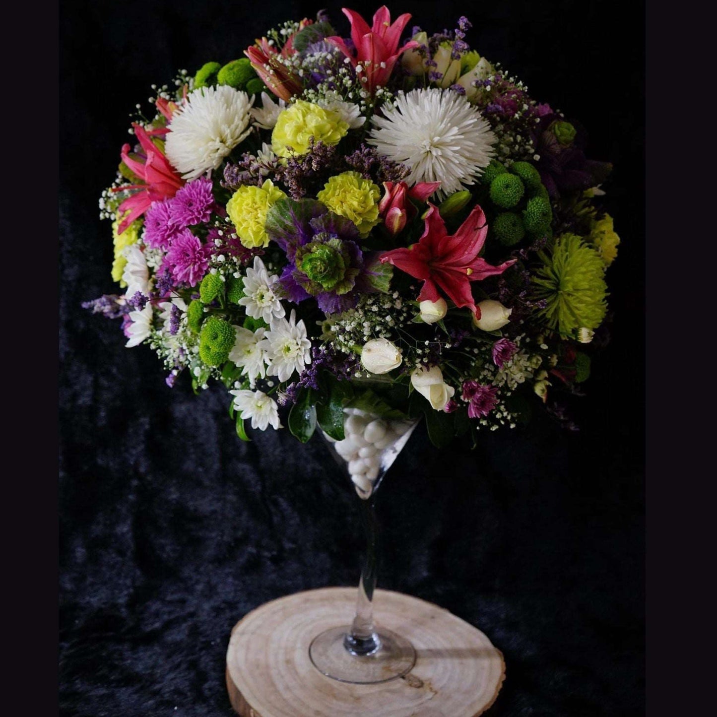 Online Ethereal Blossoms Fresh Flower Bouquet In Kolkata