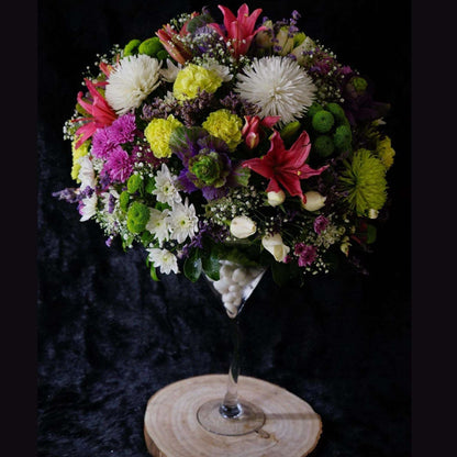 Online Ethereal Blossoms Fresh Flower Bouquet In Kolkata