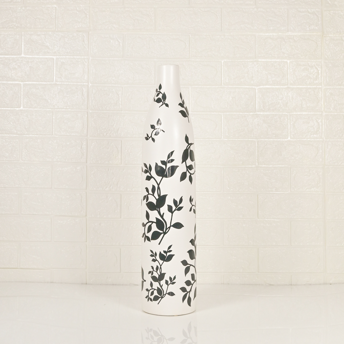 CERAMIC ART VASE - Oriental Flowers