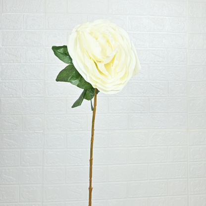 ORIENTAL FLOWERS ARTIFICIAL ROSE STICK WITH JUMBO FLOWER (PACK OF 1) - Oriental Flowers