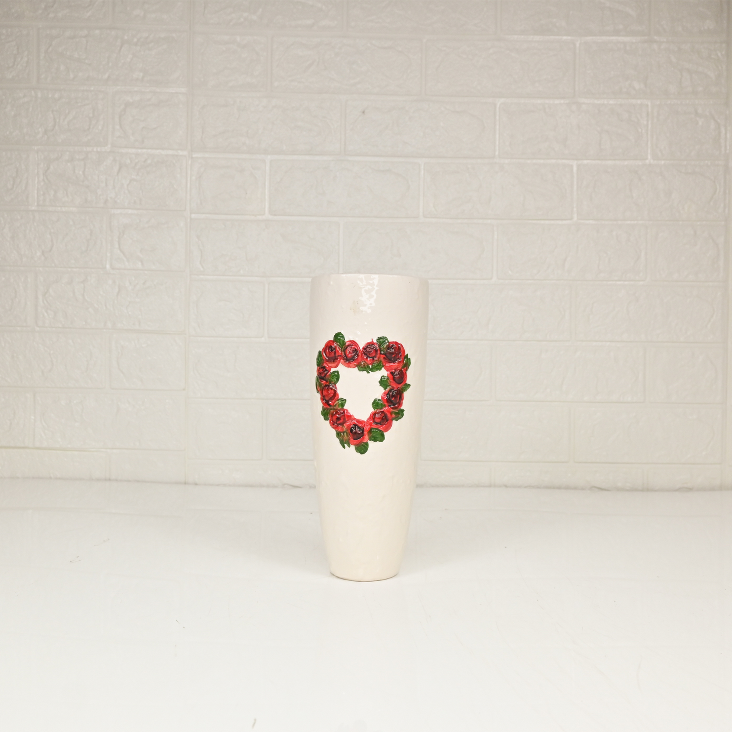 CERAMIC FLOWER VASE - Oriental Flowers