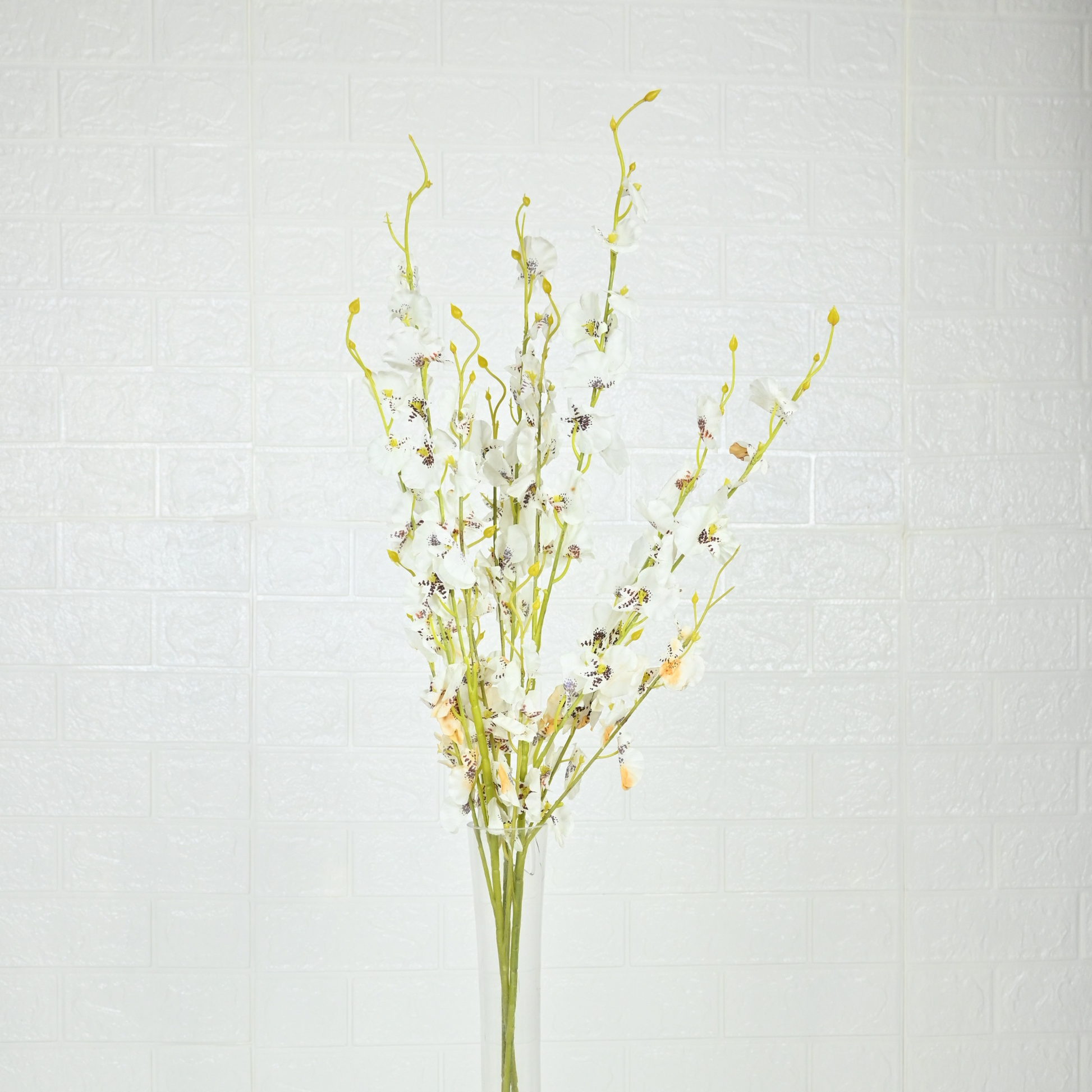 ORIENTAL FLOWERS ARTIFICIAL ORCHID ONCIDIUM STICK (PACK OF 5) - Oriental Flowers