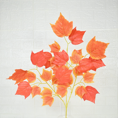 ORIENTAL FLOWERS ARTIFICIAL MAPLE LEAF (PACK OF 2) - Oriental Flowers