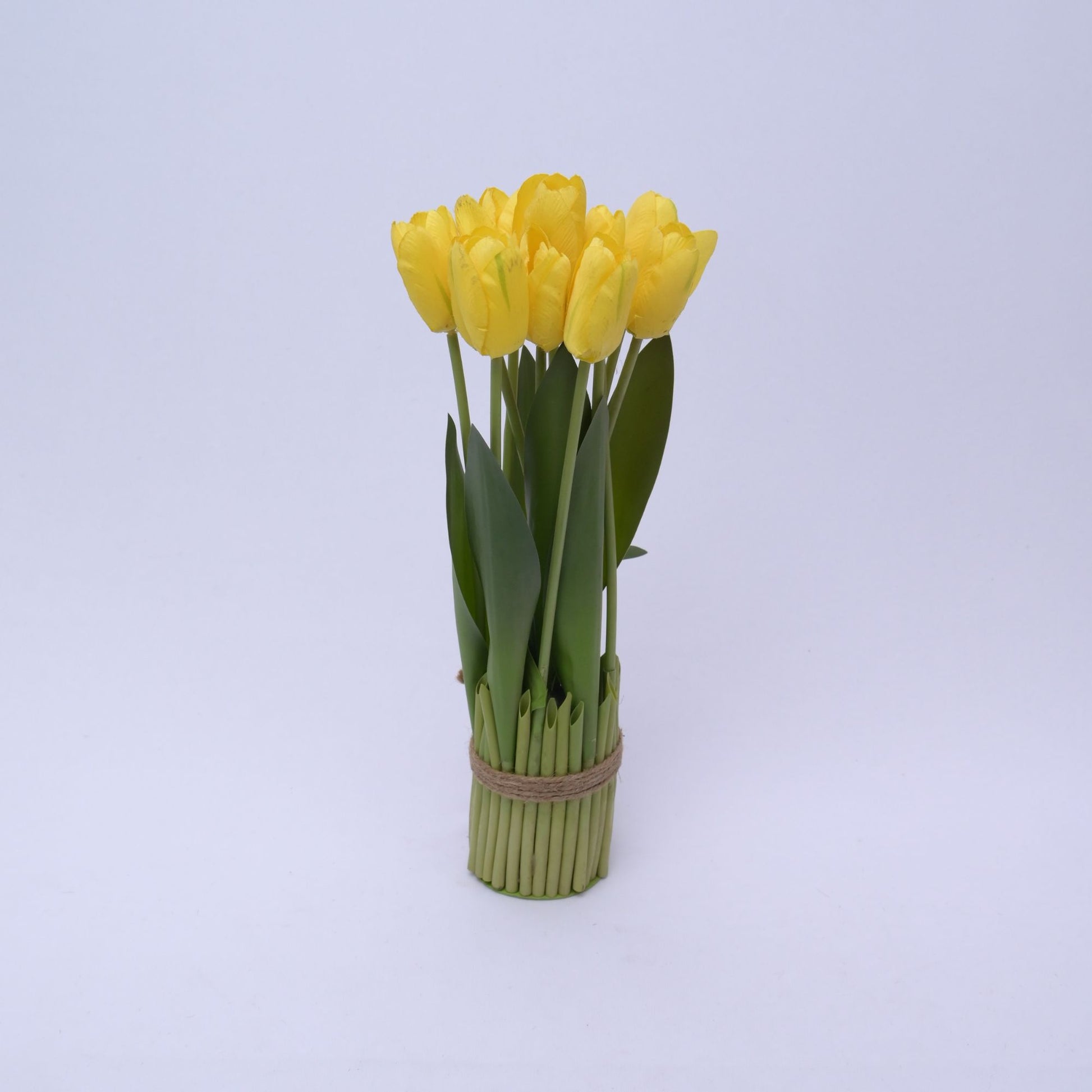 ORIENTAL FLOWERS ARTIFICIAL TULIP BEST SELLER STANDING BUNCH (PACK OF 1) - Oriental Flowers