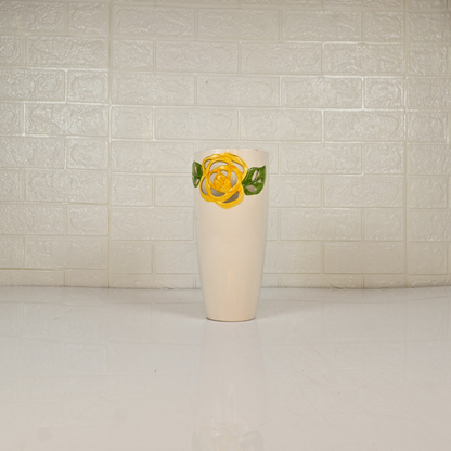 CERAMIC FLOWER VASE - Oriental Flowers