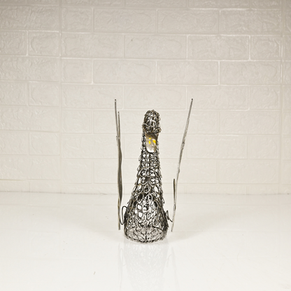 IRON DUCK SHOWPIECE - Oriental Flowers