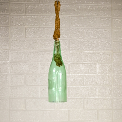 HANGING BOTTLE SHOWPIECE - Oriental Flowers