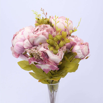 PEONY BUNCH OF 8 FLOWERS - Oriental Flowers