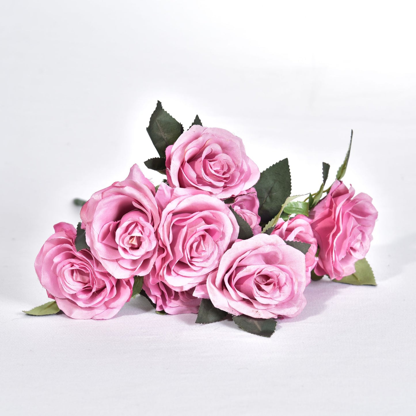 ROSE BUNCH OF 9 FLOWER (PACK OF 1) - Oriental Flowers