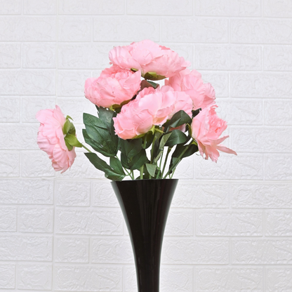 ORIENTAL FLOWERS ARTIFICIAL PEONY BUNCH OF 7 FLOWERS (PACK OF 1) - Oriental Flowers