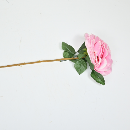 ORIENTAL FLOWERS ARTIFICIAL ROSE STICK WITH JUMBO FLOWER (PACK OF 1) - Oriental Flowers