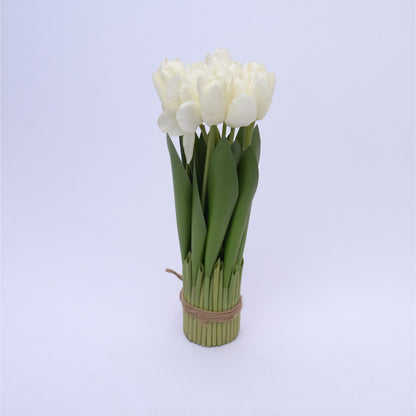 ORIENTAL FLOWERS ARTIFICIAL TULIP BEST SELLER STANDING BUNCH (PACK OF 1) - Oriental Flowers