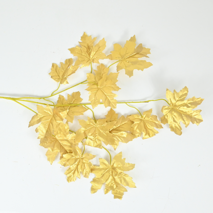 ORIENTAL FLOWERS ARTIFICIAL MAPLE LEAF (PACK OF 2) - Oriental Flowers