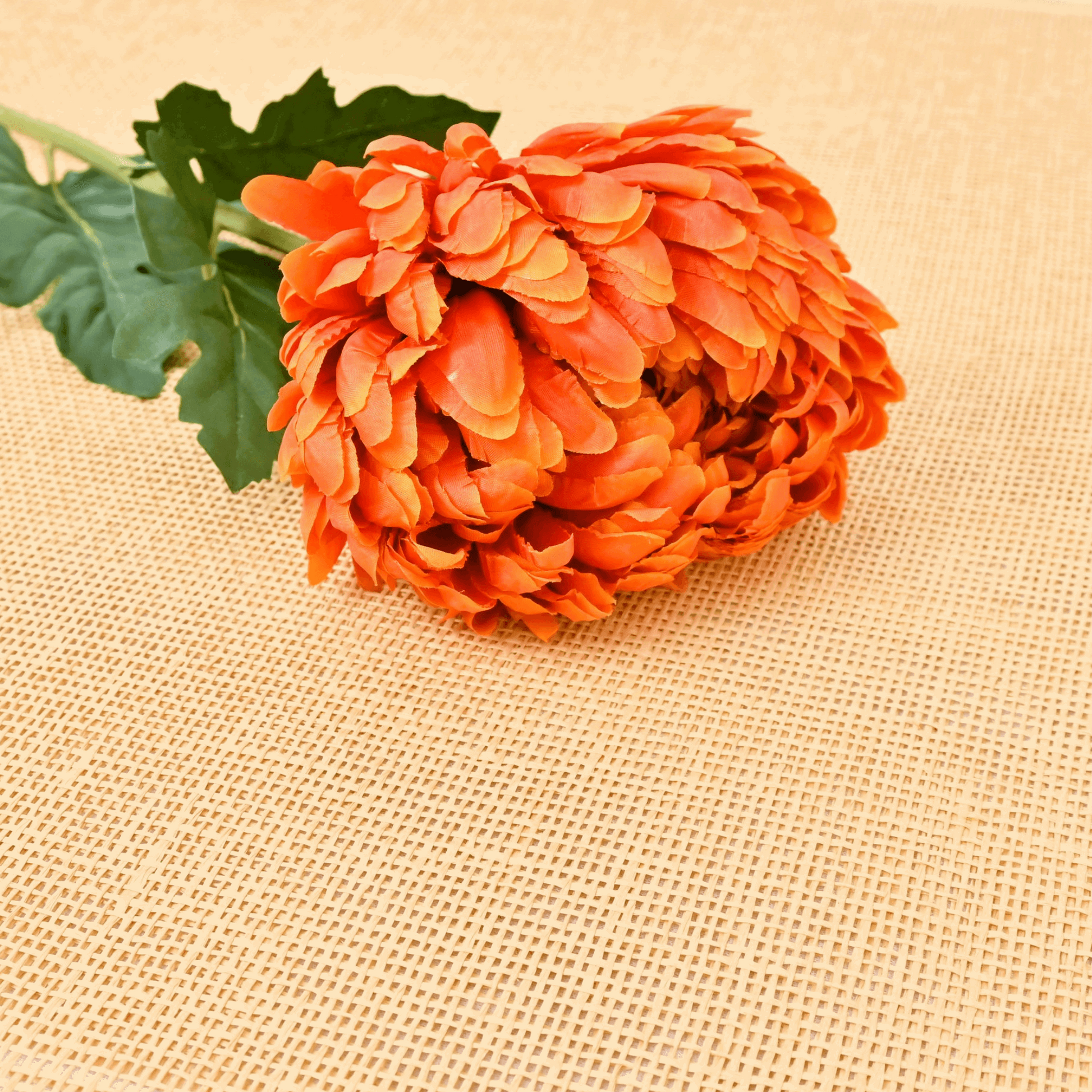 ORIENTAL FLOWERS BEST SELLER ARTIFICIAL BALL CHRYSANTHEMUM (PACK OF 1) - Oriental Flowers