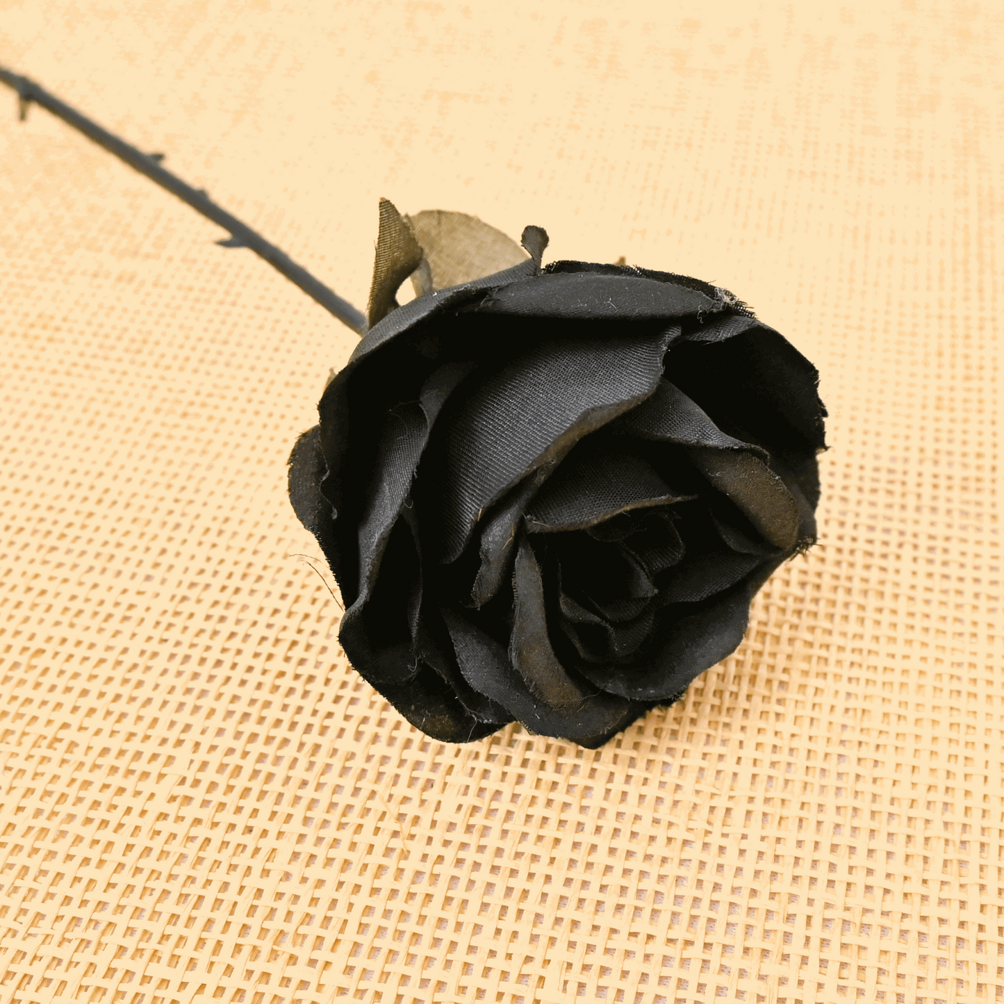 ORIENTAL FLOWERS BEST SELLER ARTIFICIAL BLACK ROSE (PACK OF 1) - Oriental Flowers