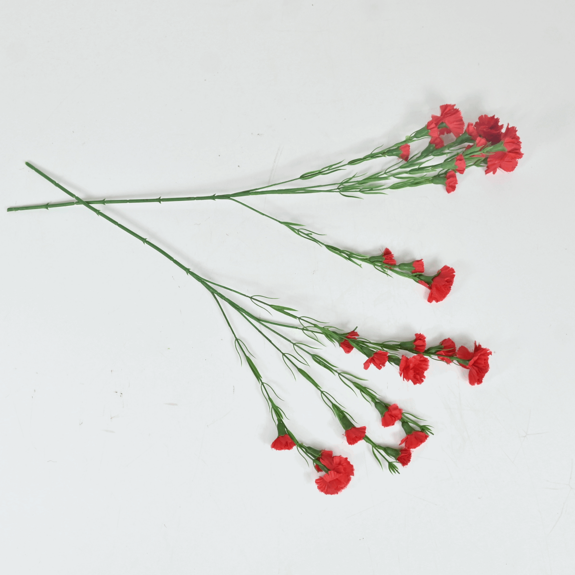 ORIENTAL FLOWERS ARTIFICIAL CARNATION SPRAY STICK (PACK OF 2) - Oriental Flowers