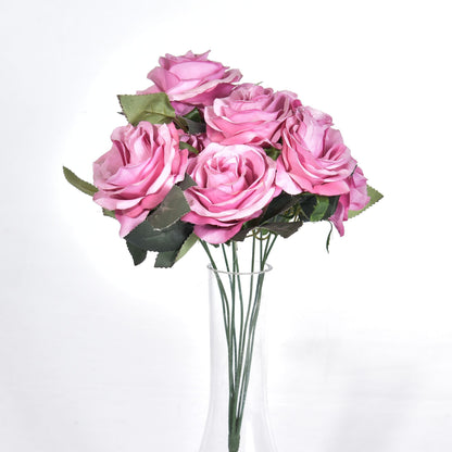 ROSE BUNCH OF 9 FLOWER (PACK OF 1) - Oriental Flowers