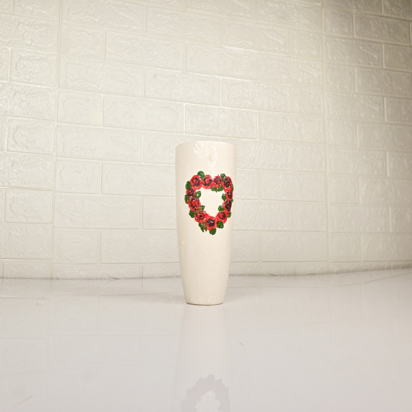 CERAMIC FLOWER VASE - Oriental Flowers