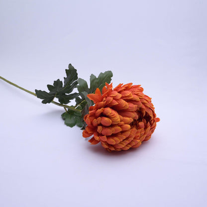 ORIENTAL FLOWERS BEST SELLER ARTIFICIAL BALL CHRYSANTHEMUM (PACK OF 1) - Oriental Flowers