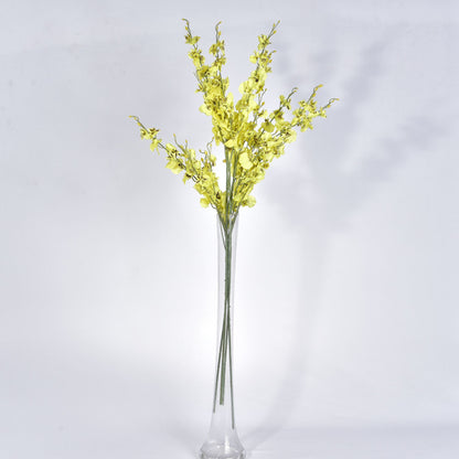 ORIENTAL FLOWERS ARTIFICIAL ORCHID ONCIDIUM STICK (PACK OF 5) - Oriental Flowers