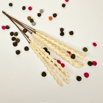 ORIENTAL FLOWERS HANDMADE NATURAL DRIED FLOWER STICK (PACK OF 5) - Oriental Flowers