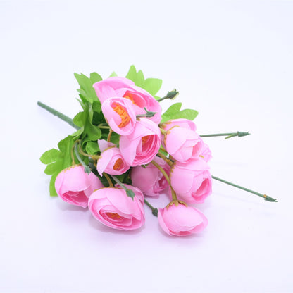 ORIENTAL FLOWERS ARTIFICIAL RANUNCULUS BUNCH (PACK OF 2) - Oriental Flowers