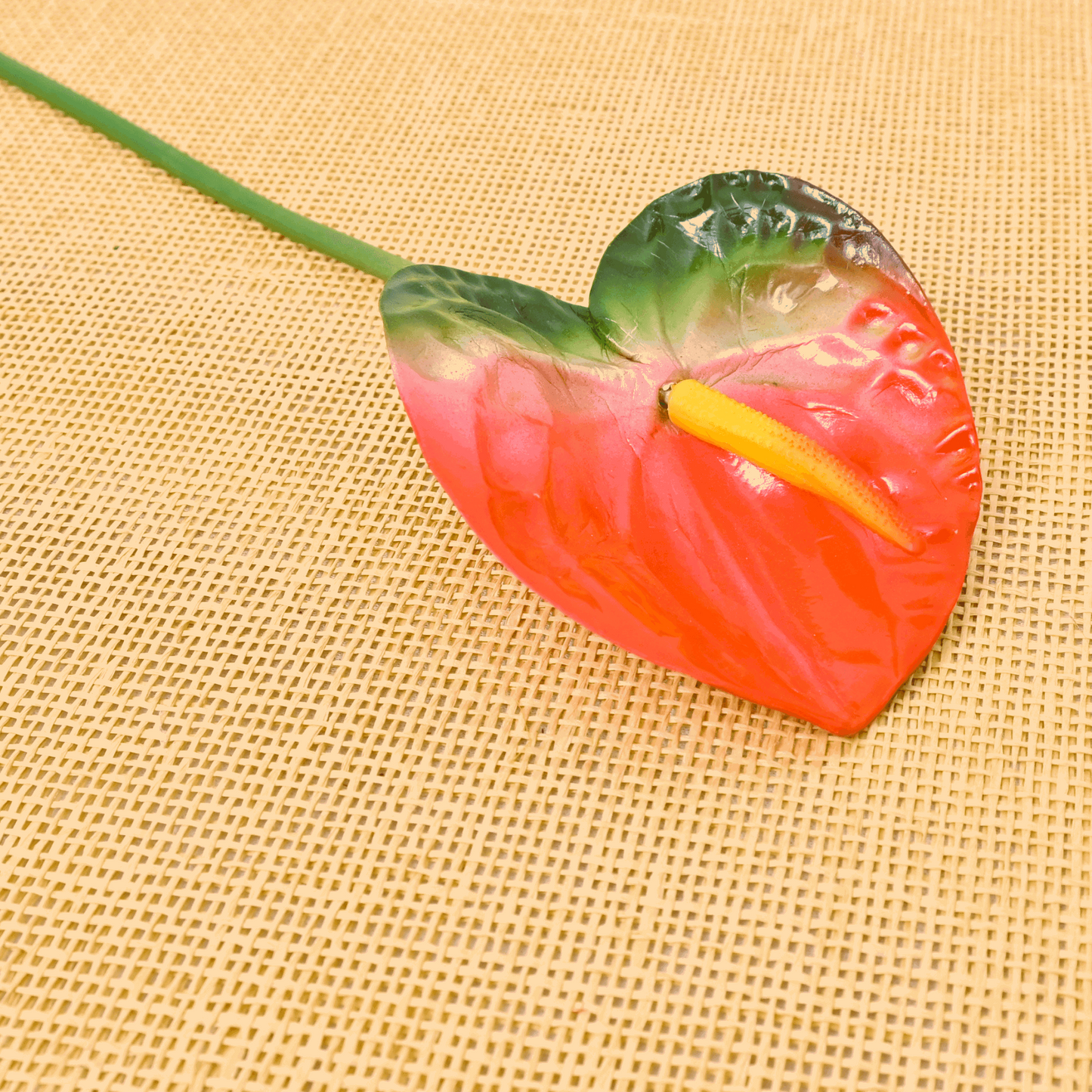 ORIENTAL FLOWERS ARTIFICIAL ANTHURIUM (PACK OF 3) - Oriental Flowers